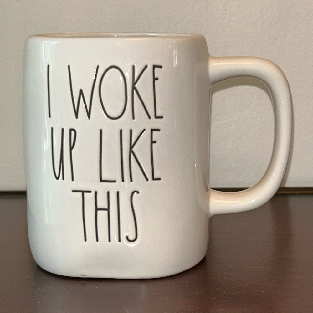 Rae Dunn ‘I WOKE UP LIKE THIS’ Mug NWT